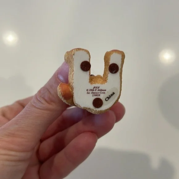 Cherished Teddies July Bear Figurine - Picture 2 of 3